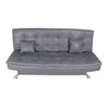 Torres Sleeper Couch - SD Polynemo (100% Polyester)- Light Grey  HOMZY