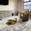 Modern Light Marble Luxury Spheric Coffee Table  HOMZY  99ft