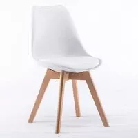 Luna Plastic Chair  HOMZY  GOF0135