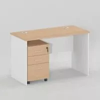 Nero Office Desk  HOMZY  GOF0058