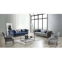 Inaya Living Room Set + 3 Free Cushions  HOMZY  HS1340