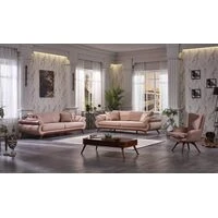 Morgan Living Room Set + 3 Free Cushions  HOMZY  HS1338