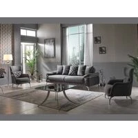 Orla Living Room Set + 3 Free Cushions  HOMZY  HS1364