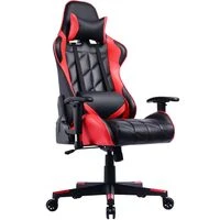 Britto Office/Gaming Chair- Red  HOMZY