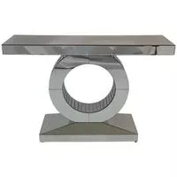 Nicole Console Table Silver  HOMZY