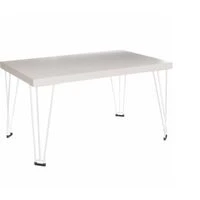 Ronald Coffee Table- White  HOMZY