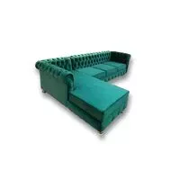 Vale Large Chesterfield Corner Couch  HOMZY  LargeChesterfieldCornerCouch