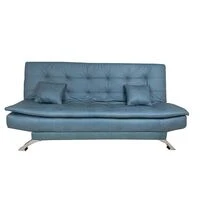 Torres Sleeper Couch - SD Polynemo (100% Polyester)-Blue  HOMZY