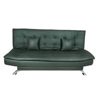 Torres Sleeper Couch - SD Polynemo (100% Polyester)-Olive Grey  HOMZY