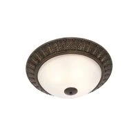 Ceiling Light with Resin Base and Alabaster Glass | CF427/4  HOMZY  CF427/4