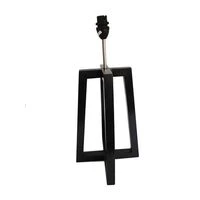 Solid Wood Dark Pyramid Lamp Stand | WF128  HOMZY  WF-128