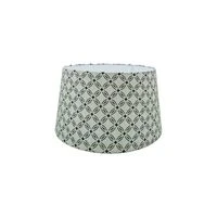 Tapered Drum Lampshade with Retro Print Material | S135  HOMZY  S135RP