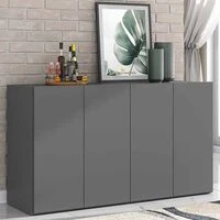 Contempo Multifunctional Side Cabinet  HOMZY  CNT01