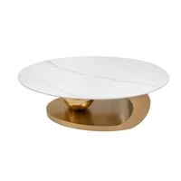 Designer Concepts Elsa Coffee Table- Gold  HOMZY