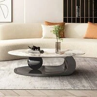 Designer Concepts Elsa Coffee Table- Grey  HOMZY