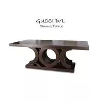 Gucci Dining Table Double leg  HOMZY