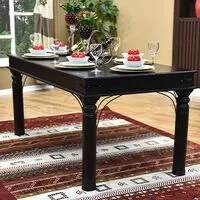 Rustic Dining Table 6 Seater  HOMZY  KK022