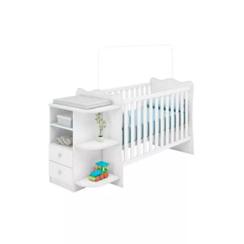 Doce Sonho Baby Crib & Corner Chest  HOMZY  758.50