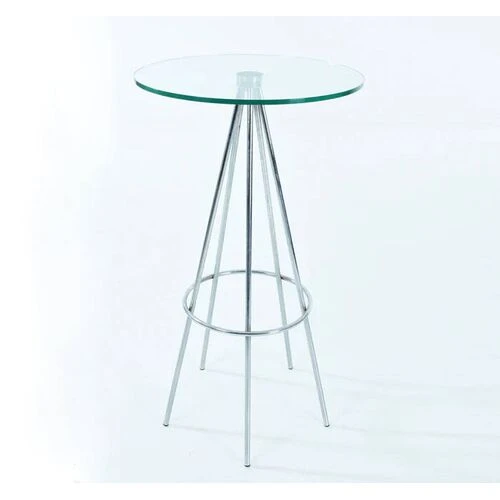 Pyramid Bar Table - Glass Top  HOMZY  MC0078