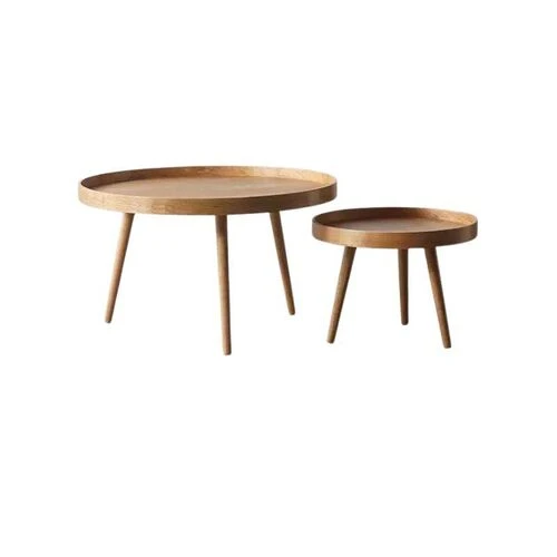 Aster Round Coffee Table Set  HOMZY  TL-11
