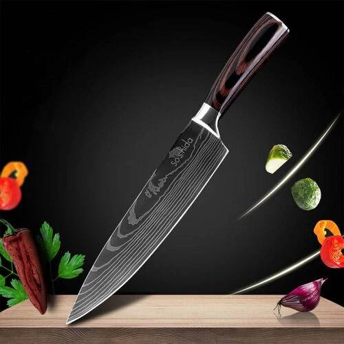 Soshida 8" Japanese Chef Knife  HOMZY  H88-SSCK-07-23