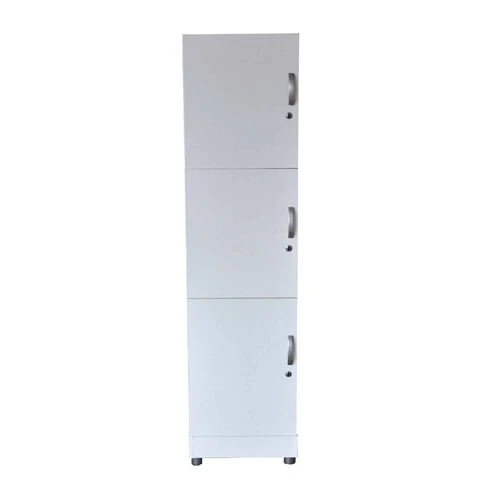 Single door cupboard – White – Raised – Locally Manufactured  HOMZY  KUVITAPWG