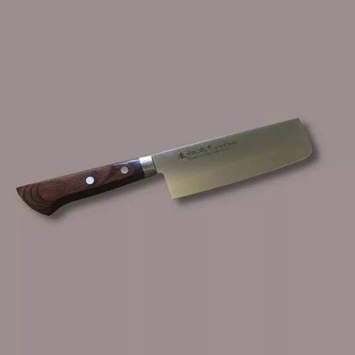 Satake Clad Steel Shirogami Core Nakiri Knife 170 mm  HOMZY  1195