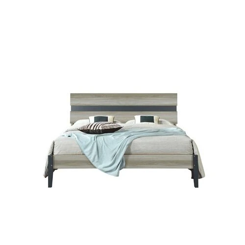 Linx Greco Sleigh Bed King Size - Excludes Mattress  HOMZY  FLEXI 91-6W19