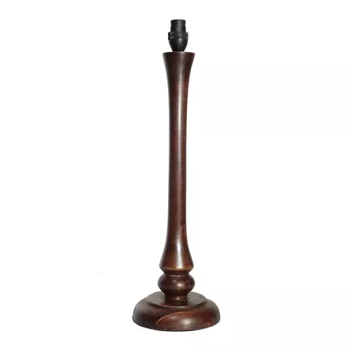 Solid Brown Wooden Table Lamp | WF10  HOMZY  WF10