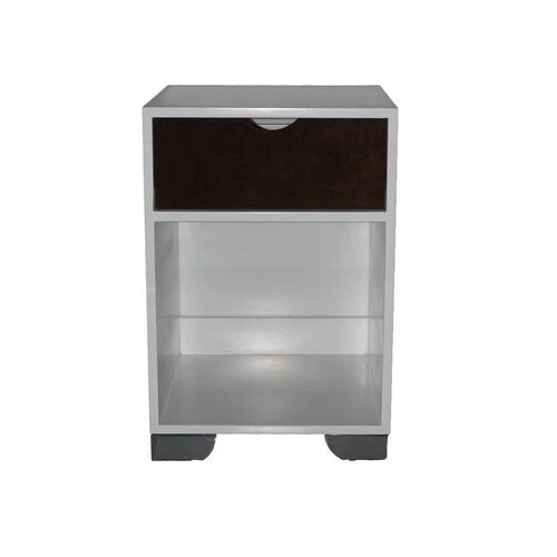 Tira Bedside Table -White -Gloss -72HRS  HOMZY  RZK78-White(Gloss)