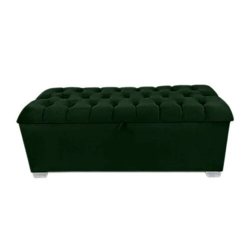 Designer Concepts Connor Storage Box - Large- Double - Emerald Green  HOMZY