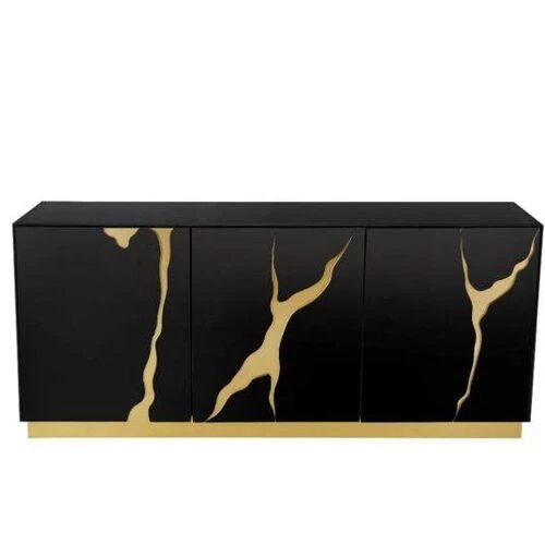 Designer Concepts Zendaya Luxury Sideboard - Black  HOMZY