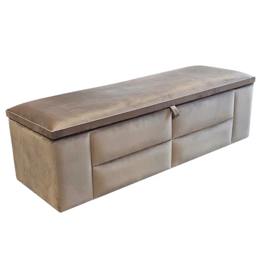 Bed Storage Box - Taupe  HOMZY  DNF-14 Taupe