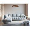 Stefanie L Shape Sofa + 3 Free Cushions  HOMZY  HS451