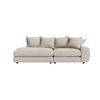 Dave 3 Seater Sofa + 3 Free Cushions  HOMZY  HS414