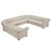 Lyn U Shape Sofa + 3 Free Cushions  HOMZY  HS856