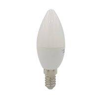 Matte Candle LED 3 Watt E14 Light Bulb -6500k/3000k 10 Pieces - COOL WHITE  HOMZY  DL0120