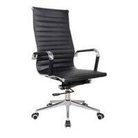 High Back Office Chair - Leather  HOMZY  MC0119
