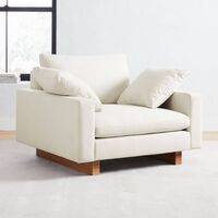Alice Armchair + 3 Free Cushions  HOMZY  HS1076