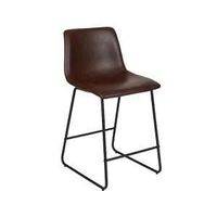 LeatherSoft Counter Stools  HOMZY  LB001