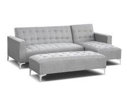 Couch Sleeper Grey  HOMZY  MH5