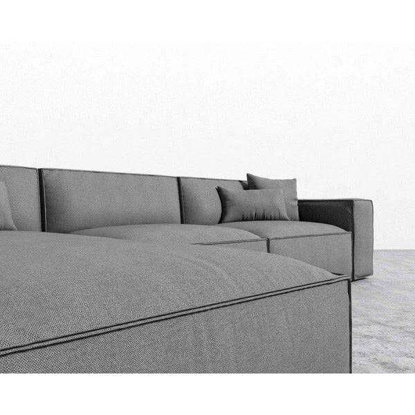 Nordic L Shape Sofa  HOMZY  HS75