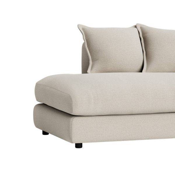 Dave 3 Seater Sofa + 3 Free Cushions  HOMZY  HS414